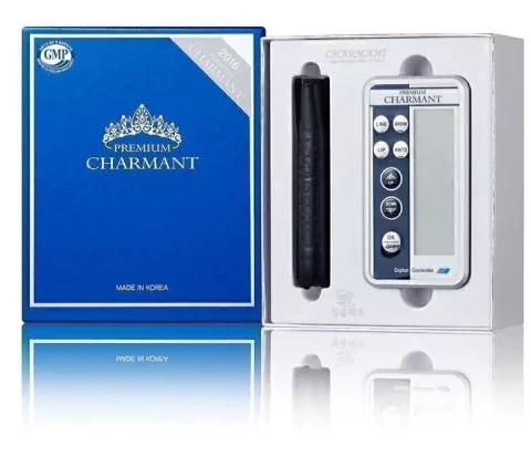Dermografo Digital Charmant (Azul/Gris) 