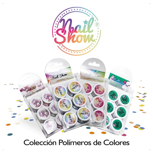 Colecciòn de Polimeros Nail Show 