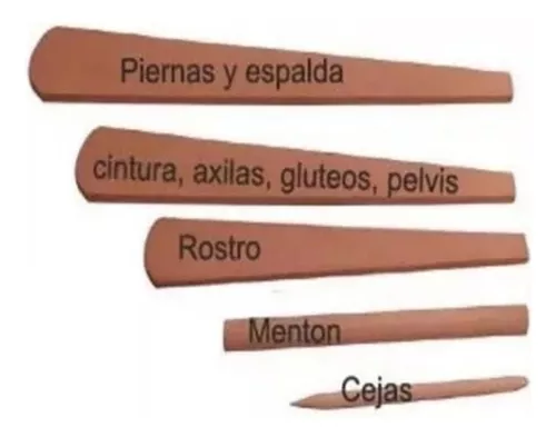 [780] Espatulas de Madera Depilacion 